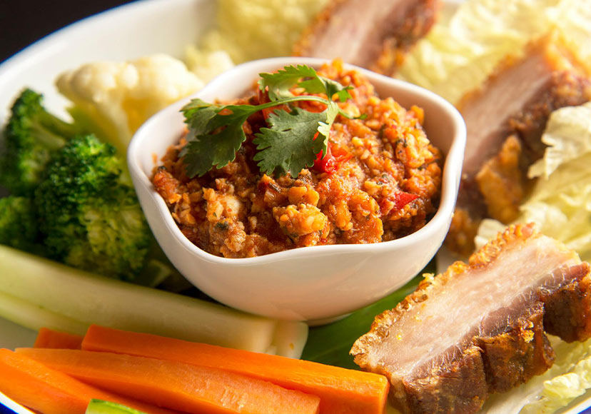 A dish from Kin Khao, Athlone.