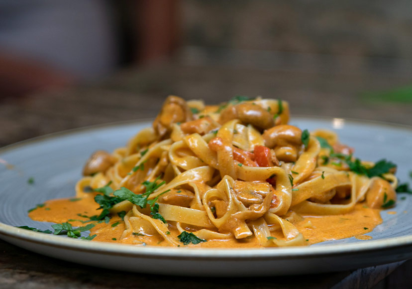 A pasta dish at Il Colosseo.