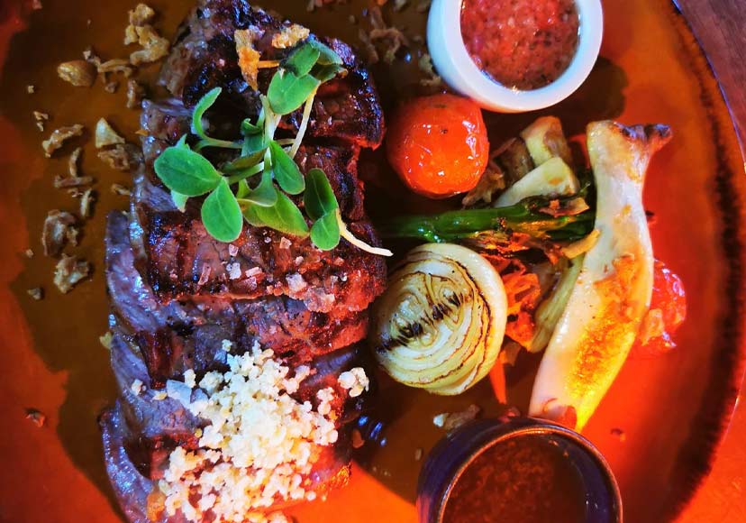 A steak dish from 1810 Steakhouse.